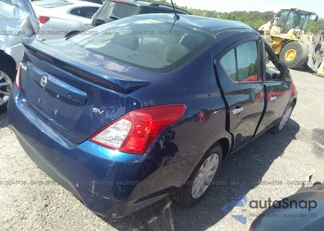 2018 Nissan Versa S/S Plus/Sv/Sl z USA, uszkodzony, nr VIN 3N1CN7AP9JL810222